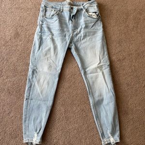 Men’s Cropped Zara Jeans